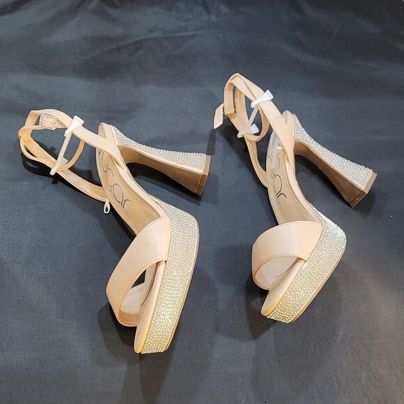 BRAND NEW SUGAR JANET WOMEN'S RHINESTONES SANDALS - Picture 13 of 16